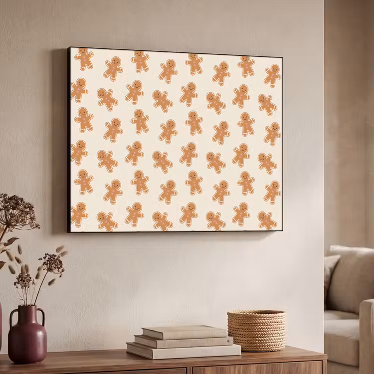 Art frame - Peperkoek - Kerst - Crème — 7