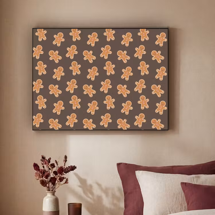Art frame - Peperkoek - Kerstmis - Bruin — 3