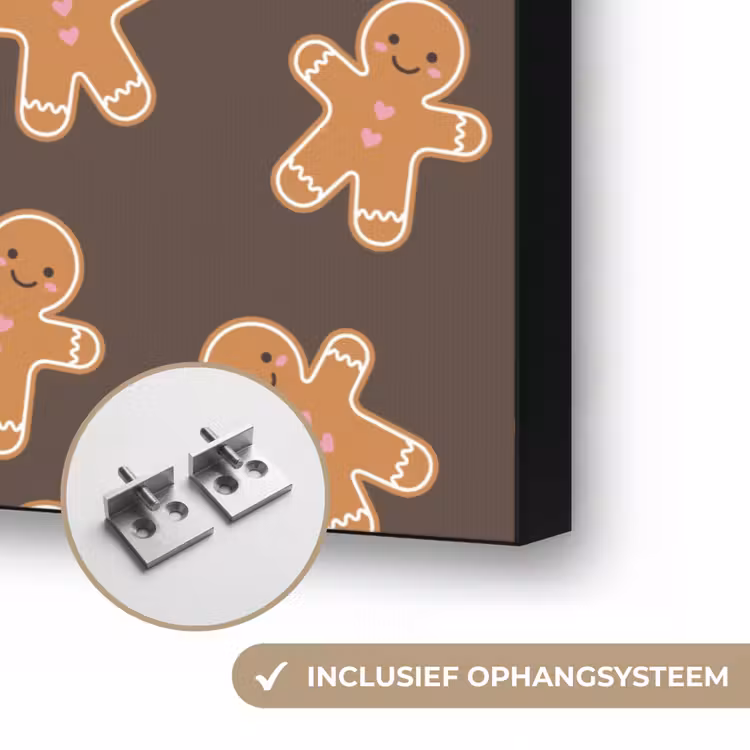 Art frame - Peperkoek - Kerstmis - Bruin — 6