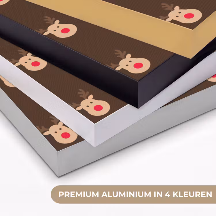 Art frame - Rendieren - Kerst - Bruin — 2