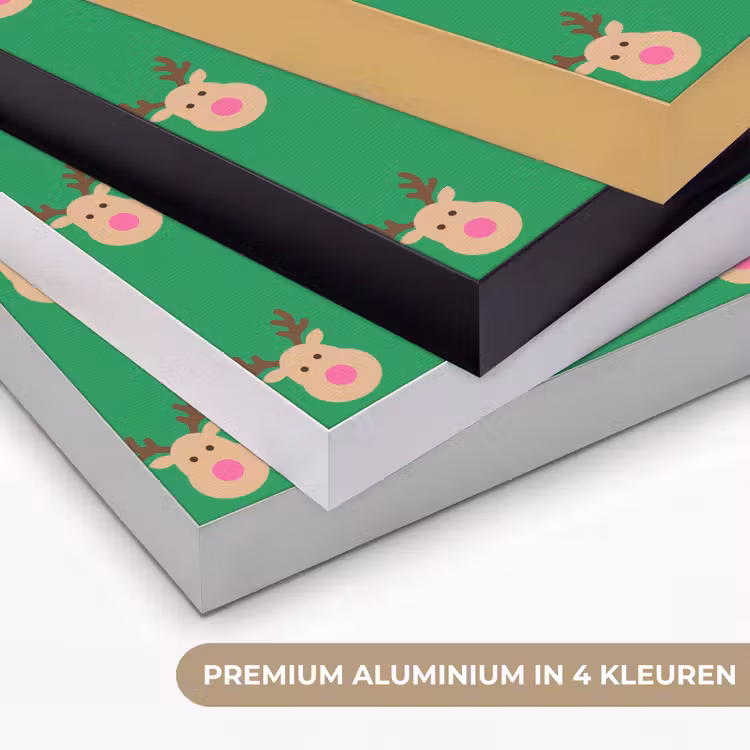 Art frame - Rendieren - Kerst - Neon - Groen — 2