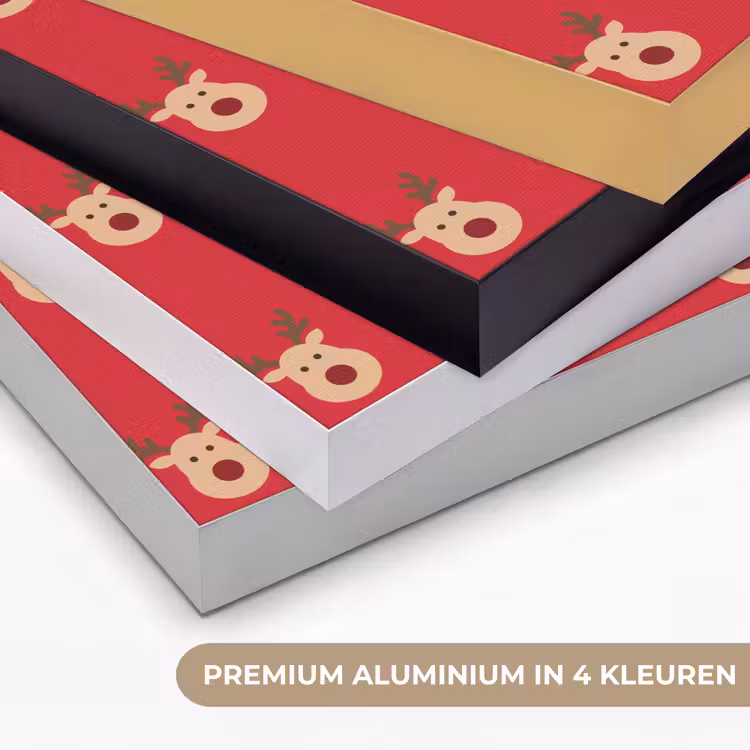 Art frame - Rendieren - Kerst - Rood — 2