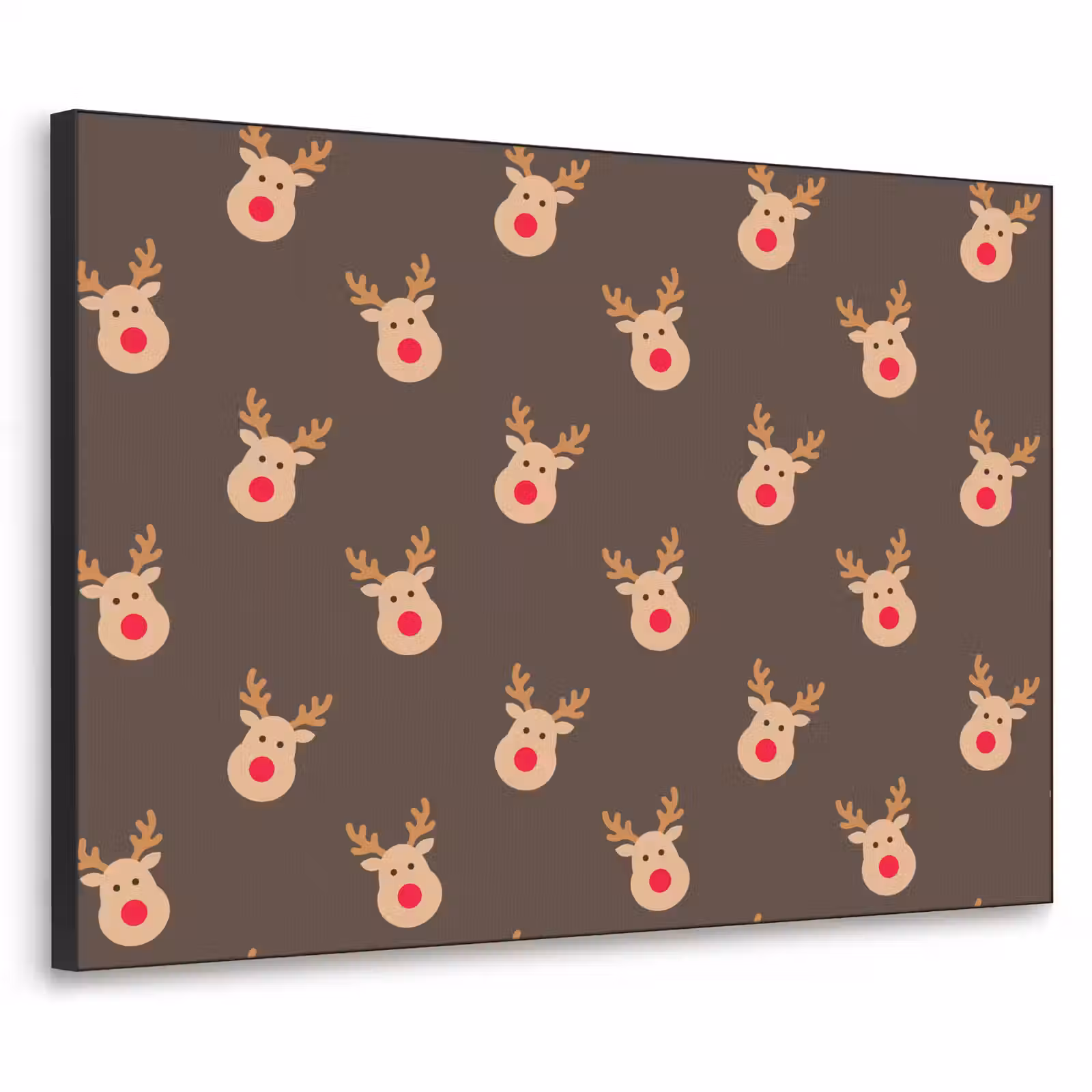 Art frame - Kerst - Rendieren - Bruin — 1