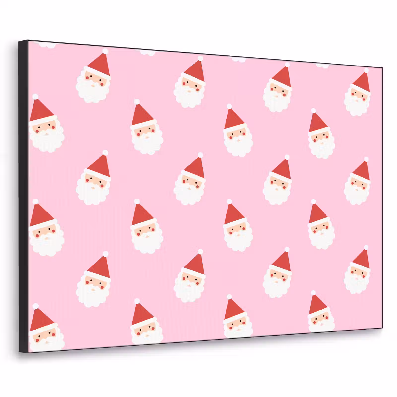 Art frame - Kerstman - Kerst - Roze — 1