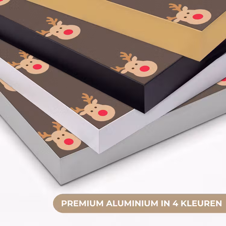 Art frame - Kerst - Rendieren - Bruin — 2