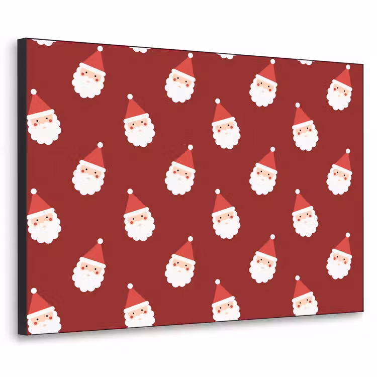 Art frame - Kerstman - Kerst - Rood — 1