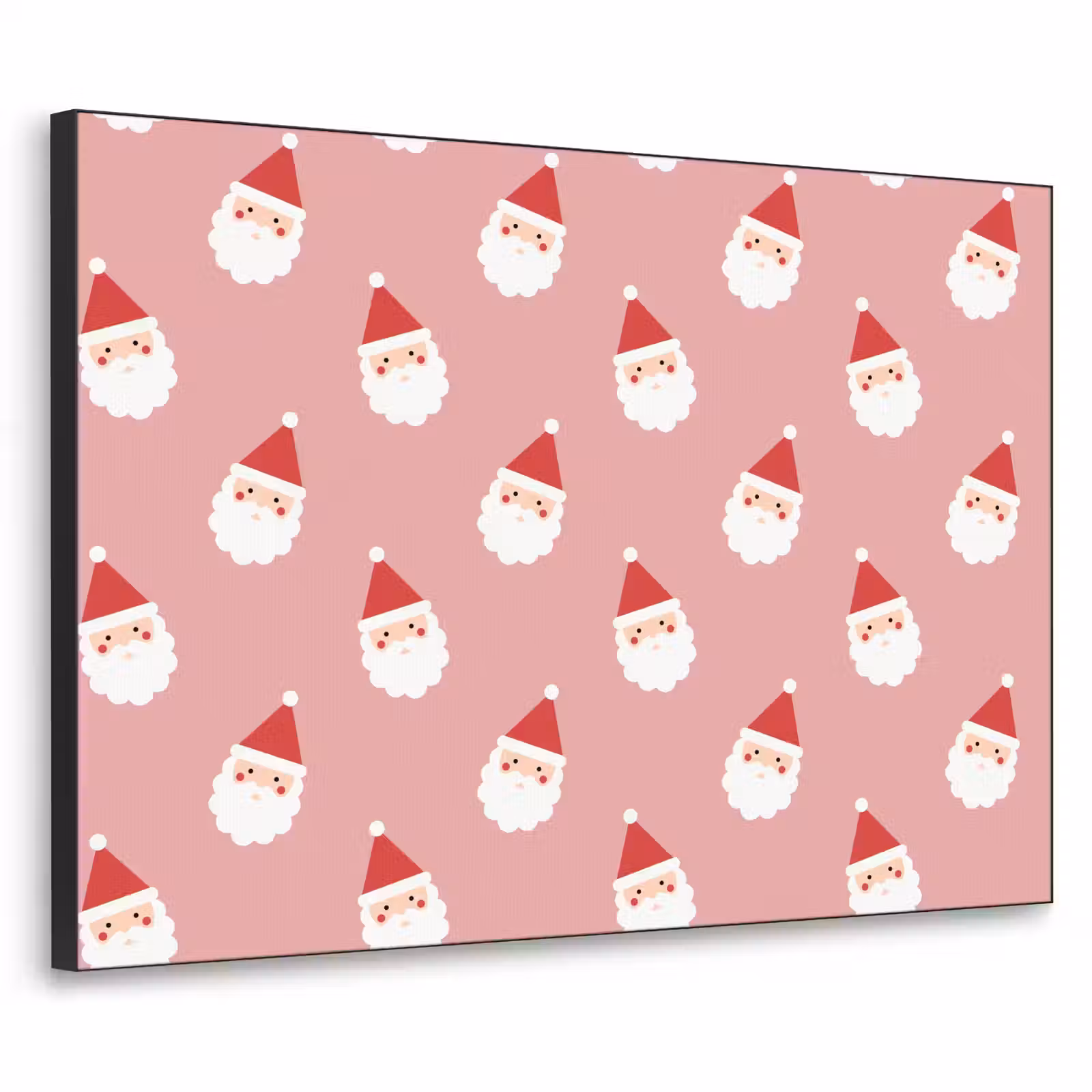 Art frame - Kerst - Kerstman - Roze — 1