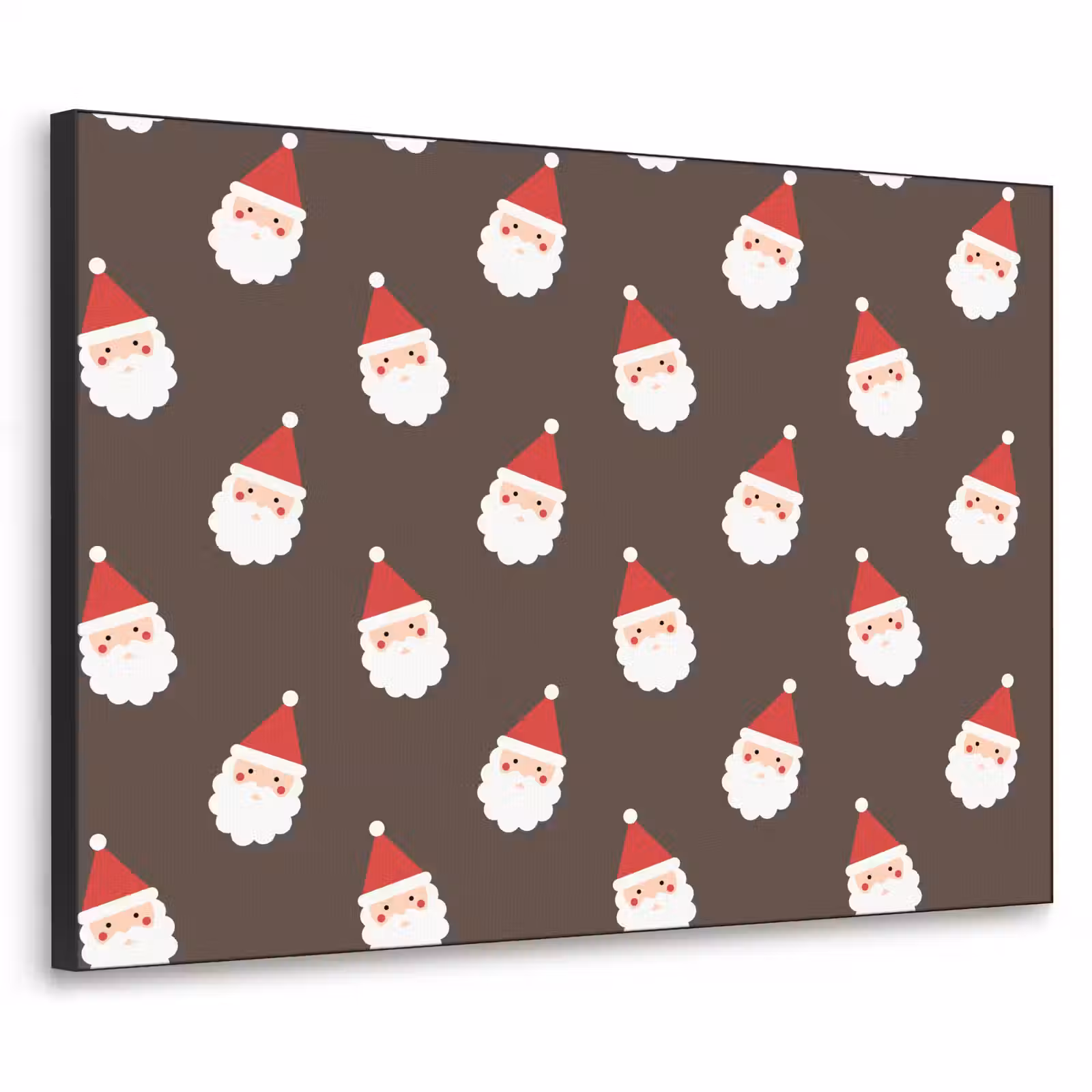 Art frame - Kerstman - Kerst - Bruin — 1
