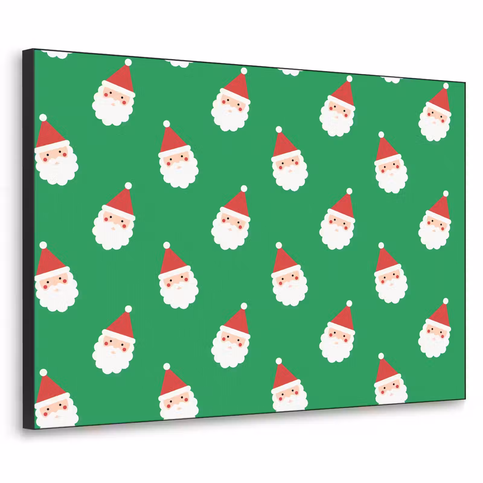 Art frame - Kerstman - Kerst - Neon - Groen — 1