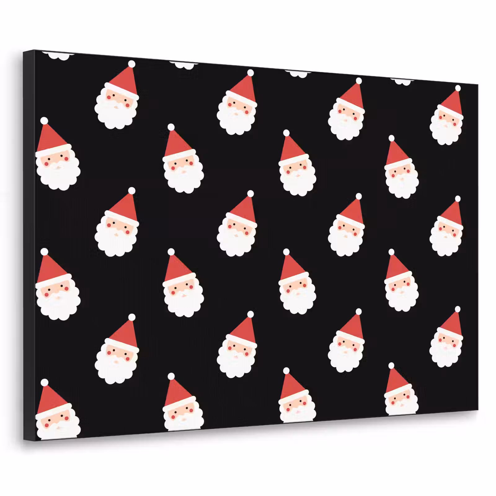 Art frame - Kerstman - Kerst - Zwart — 1