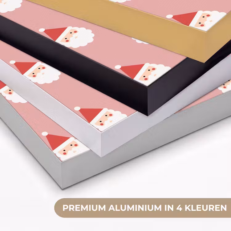 Art frame - Kerst - Kerstman - Roze — 2