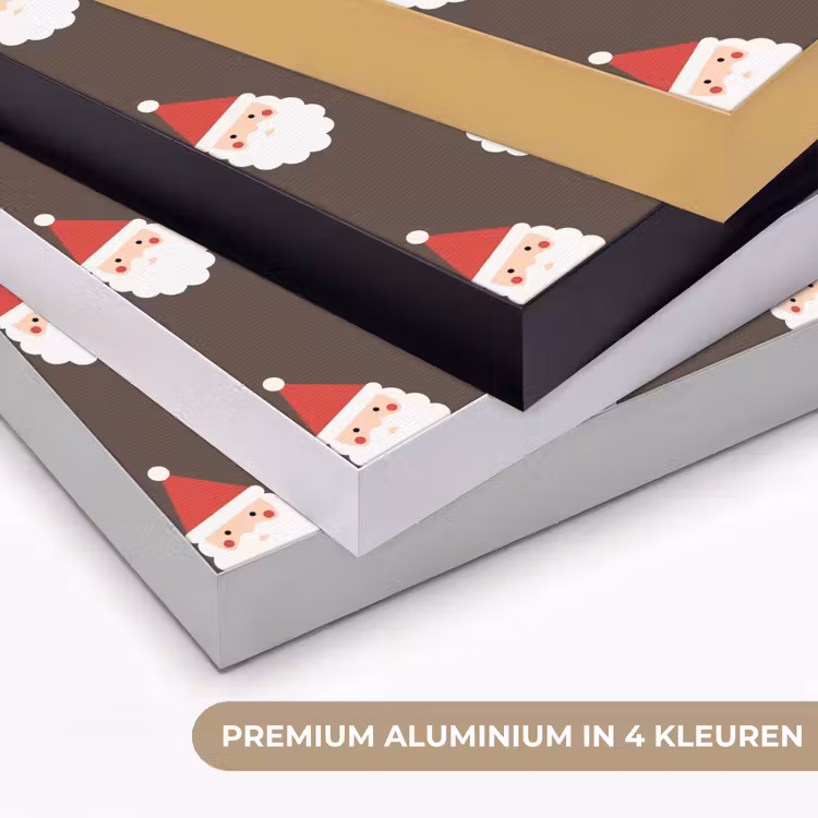 Art frame - Kerstman - Kerst - Bruin — 2