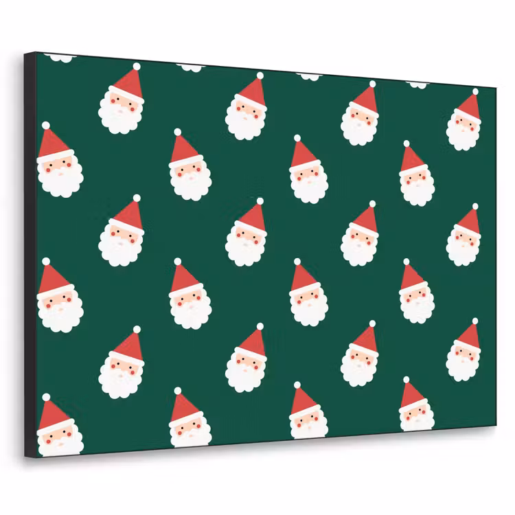 Art frame - Kerstman - Kerst - Groen — 1