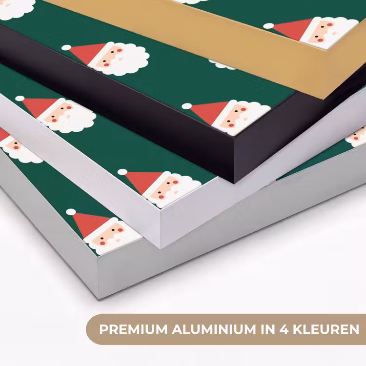 Art frame - Kerstman - Kerst - Groen — 2