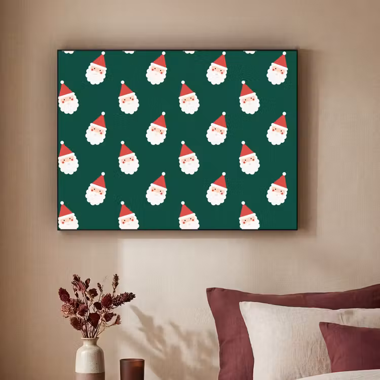 Art frame - Kerstman - Kerst - Groen — 3