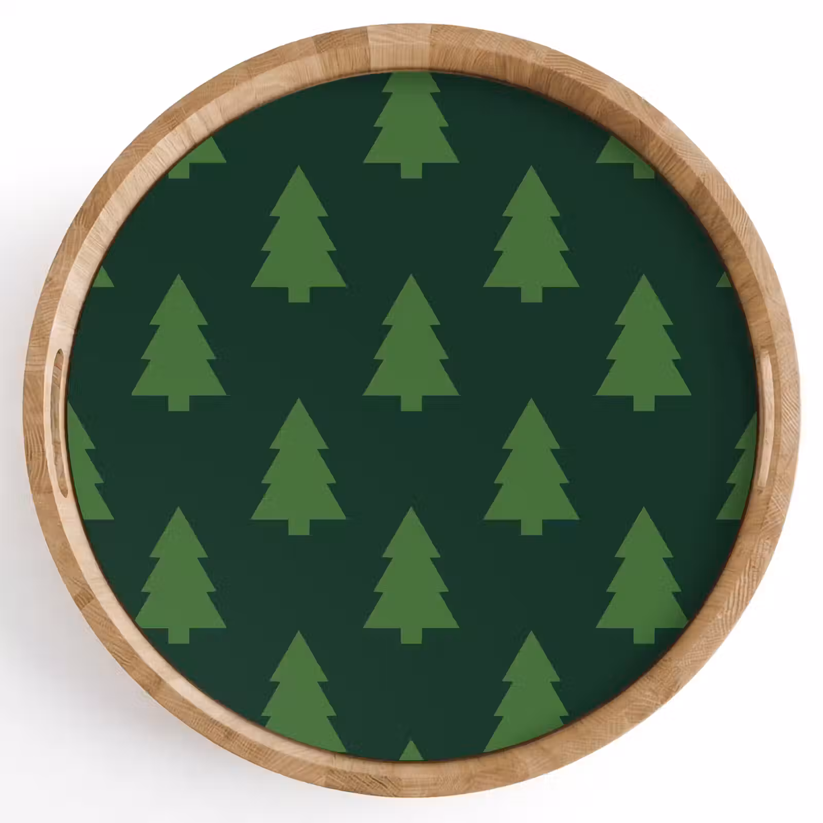 Dienblad - Kerstboom - Groen - Kerst — 1
