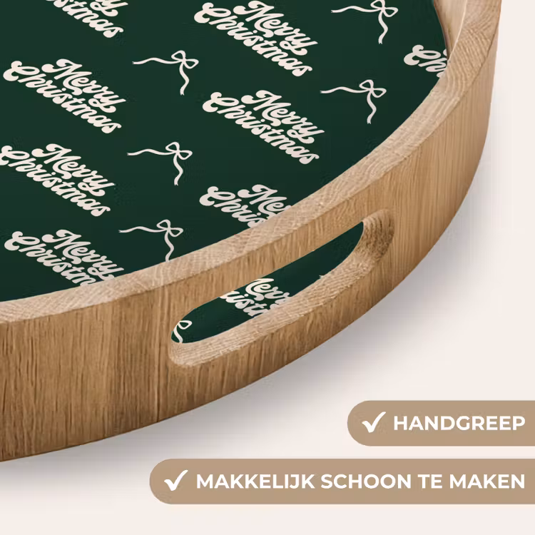 Dienblad - Tekst - Groen - Wit - Tekst — 5