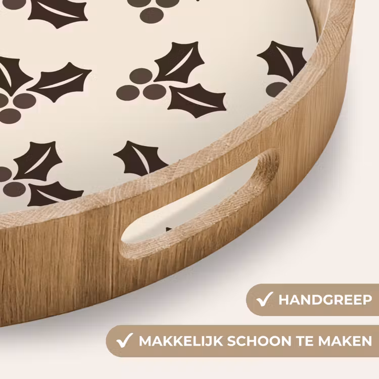 Dienblad - Hult - Bruin - Kerst — 5