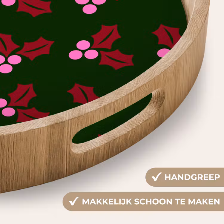 Dienblad - Neon - Hulst - Kerst — 5
