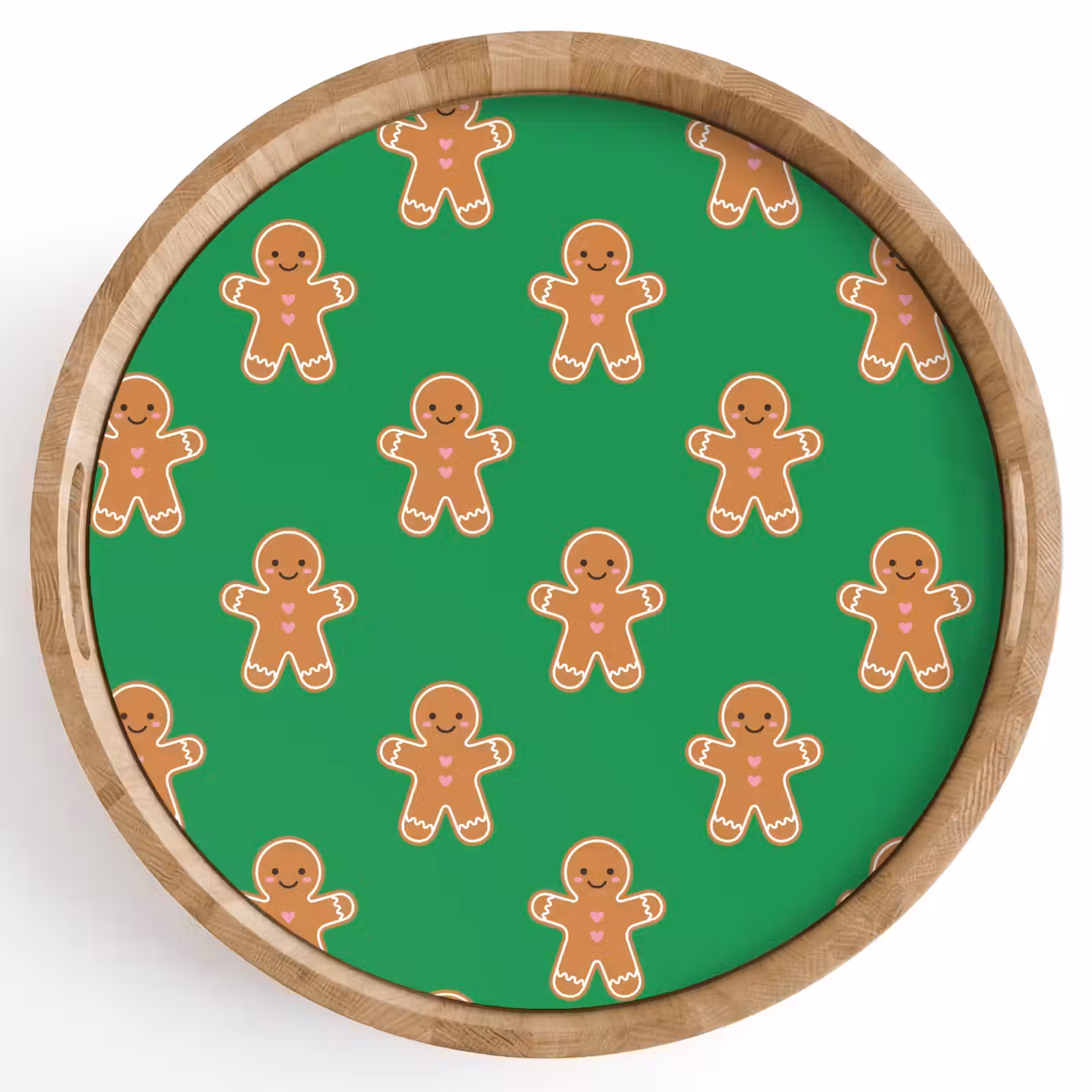 Dienblad - Peperkoek - Kerst - Neon - Groen — 1