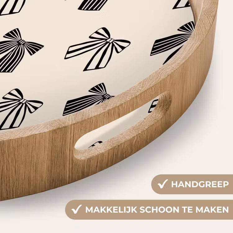 Dienblad - Strikken - Kerst - Zwart — 5