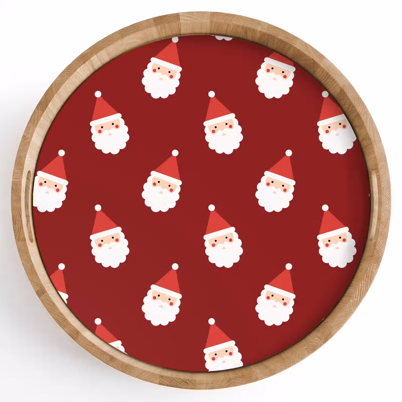 Dienblad - Kerstman - Kerst - Rood — 1