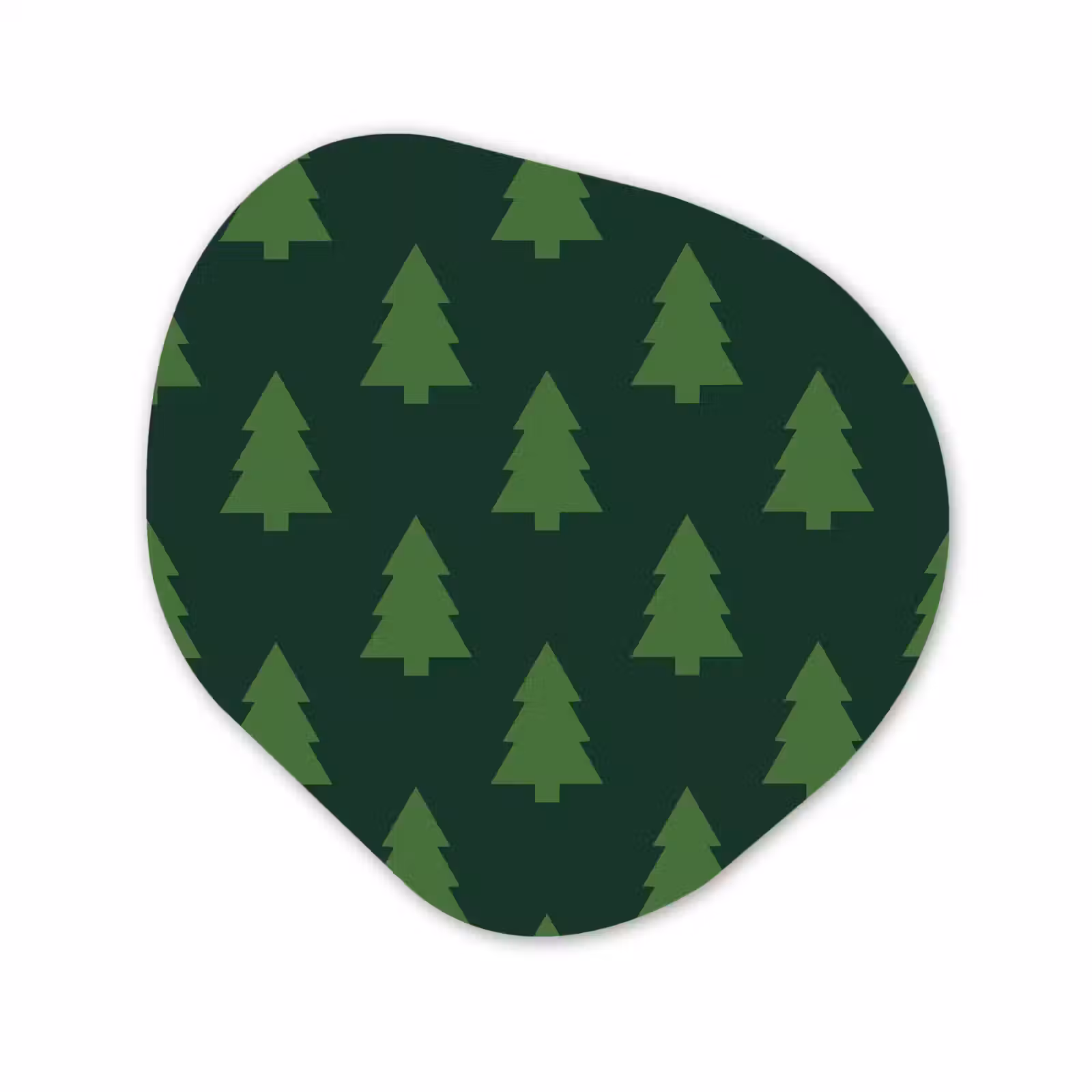 Organisch schilderij forex - Kerstboom - Groen - Kerst — 1
