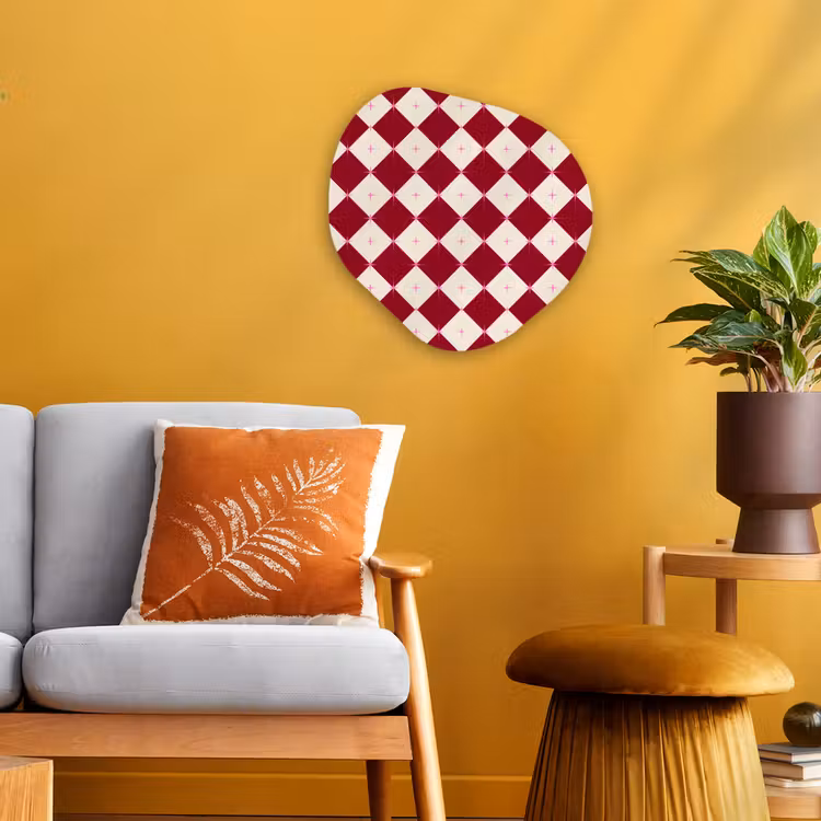 Organisch schilderij forex - Ster - Roze - Rood - Kerst — 3
