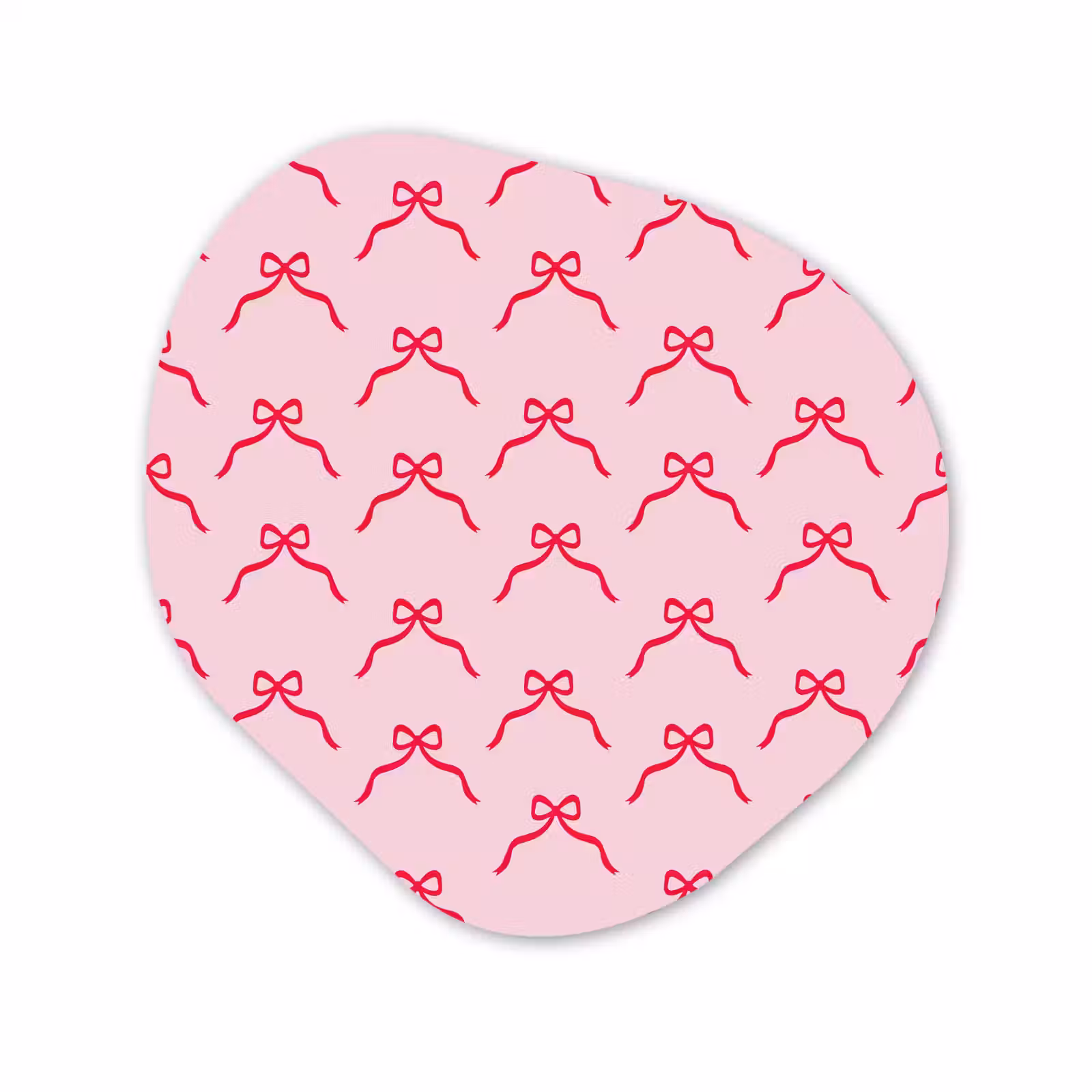 Organisch schilderij forex - Strik - Rood - Kerst - Roze — 1