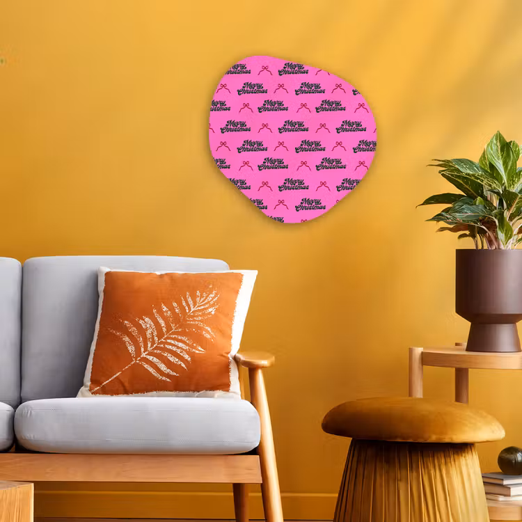 Organisch schilderij forex - Tekst - Neon - Roze - Kerst — 3