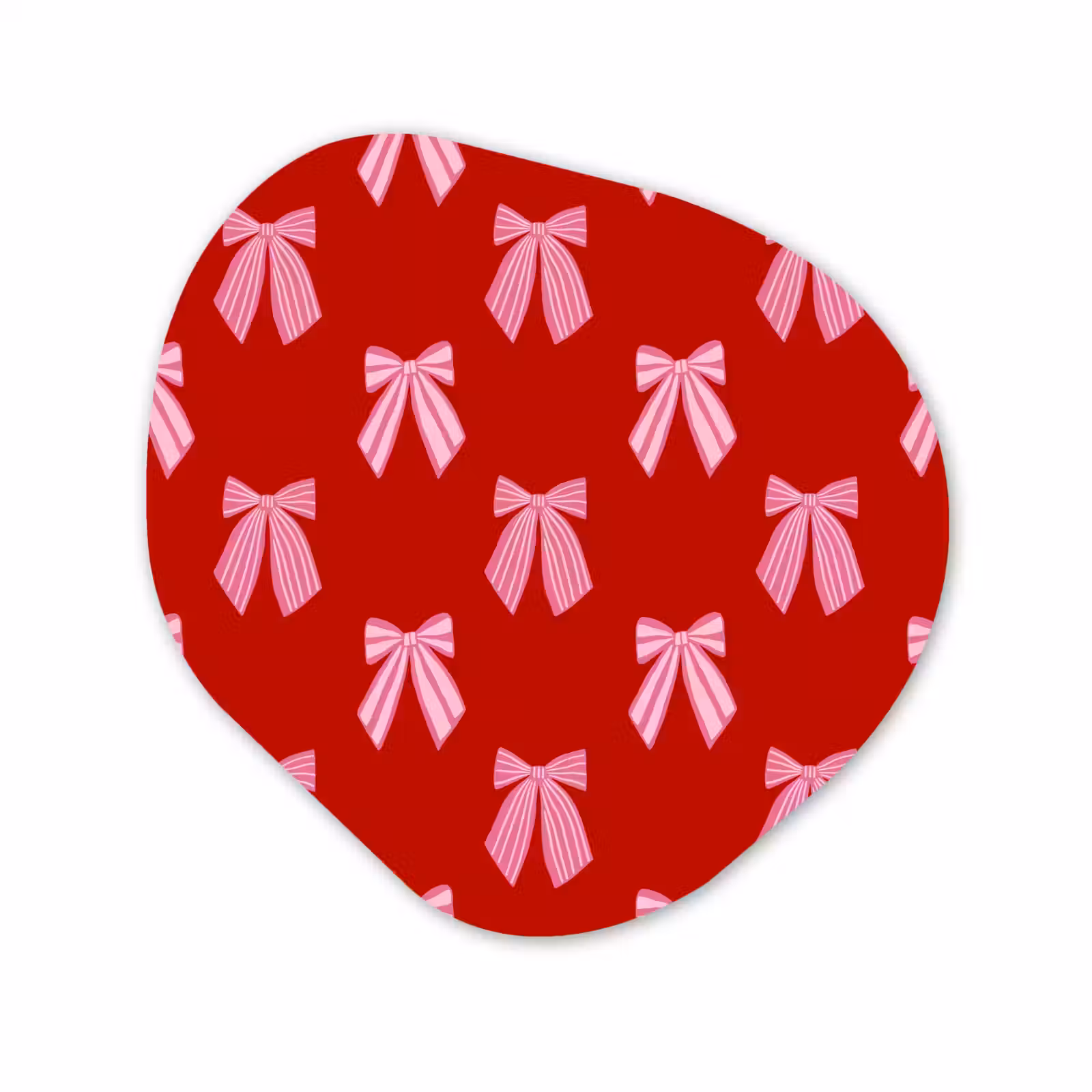 Organisch schilderij forex - Strikken - Kerst - Rood - Roze — 1