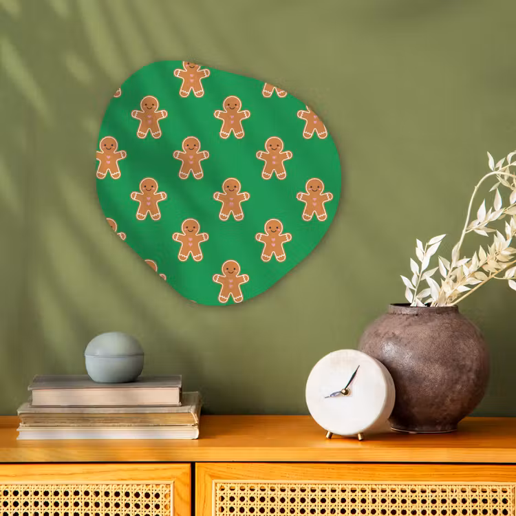 Organisch schilderij forex - Peperkoek - Kerst - Neon - Groen — 2