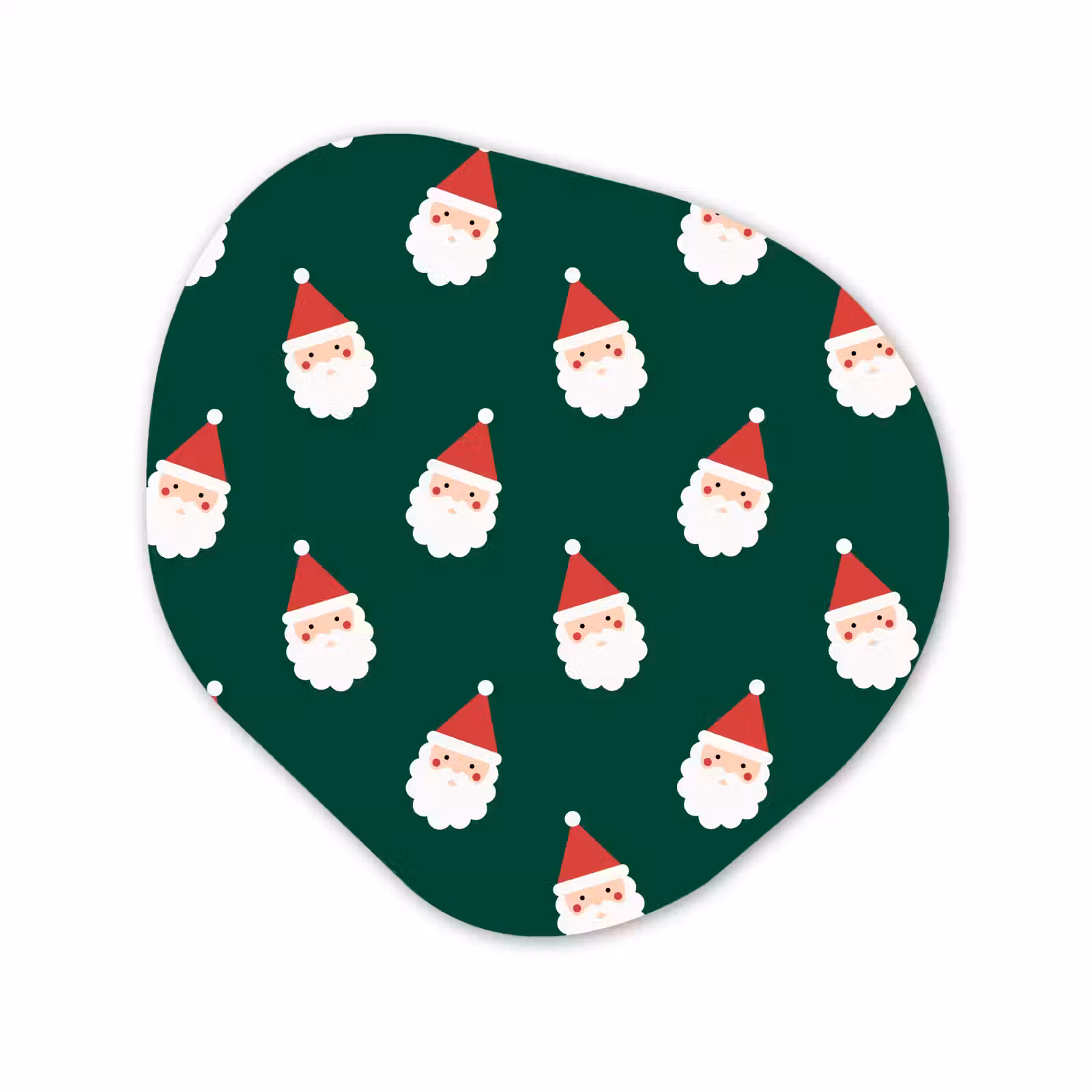 Organisch schilderij forex - Kerstman - Kerst - Groen — 1