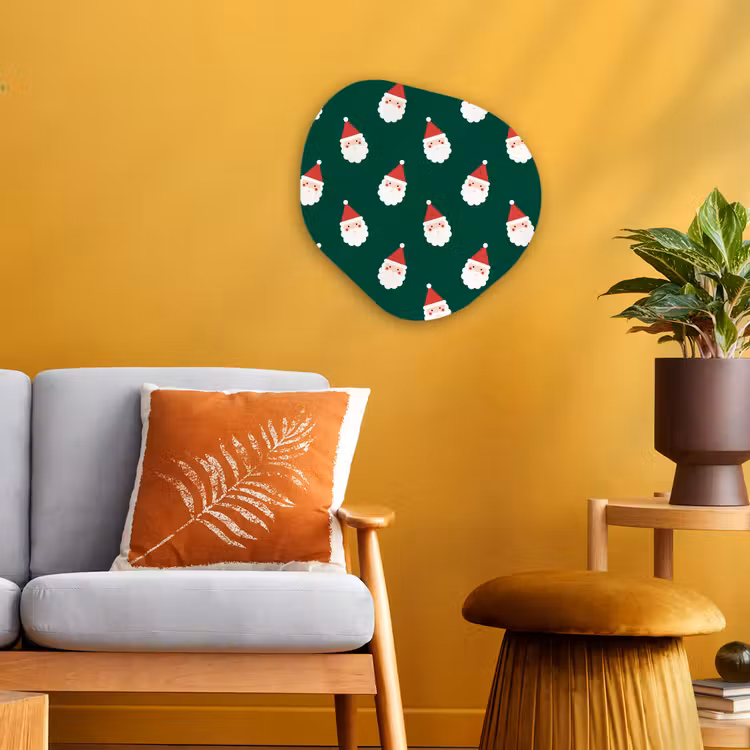 Organisch schilderij forex - Kerstman - Kerst - Groen — 3