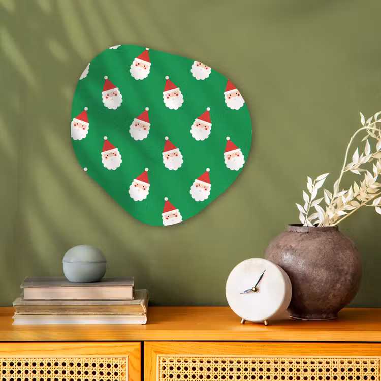 Organisch schilderij forex - Kerstman - Kerst - Neon - Groen — 2
