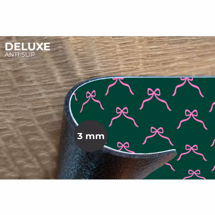 Placemat - 6 stuks - Kerst - Neon - Groen - Strik — 4