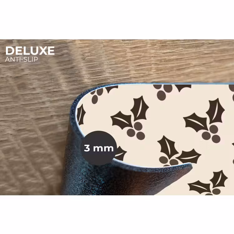 Placemat - 6 stuks - Hult - Bruin - Kerst — 4