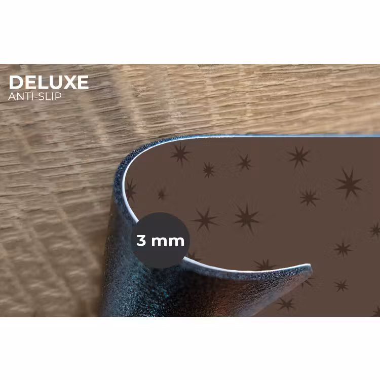 Placemat - 6 stuks - Ster - Bruin - Kerst — 4