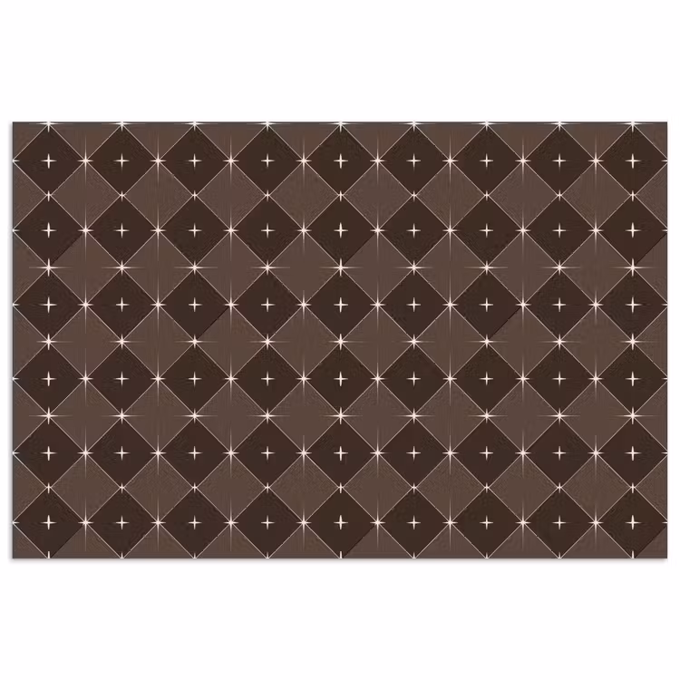 Poster - Ster - Bruin - Taupe - Kerst — 1