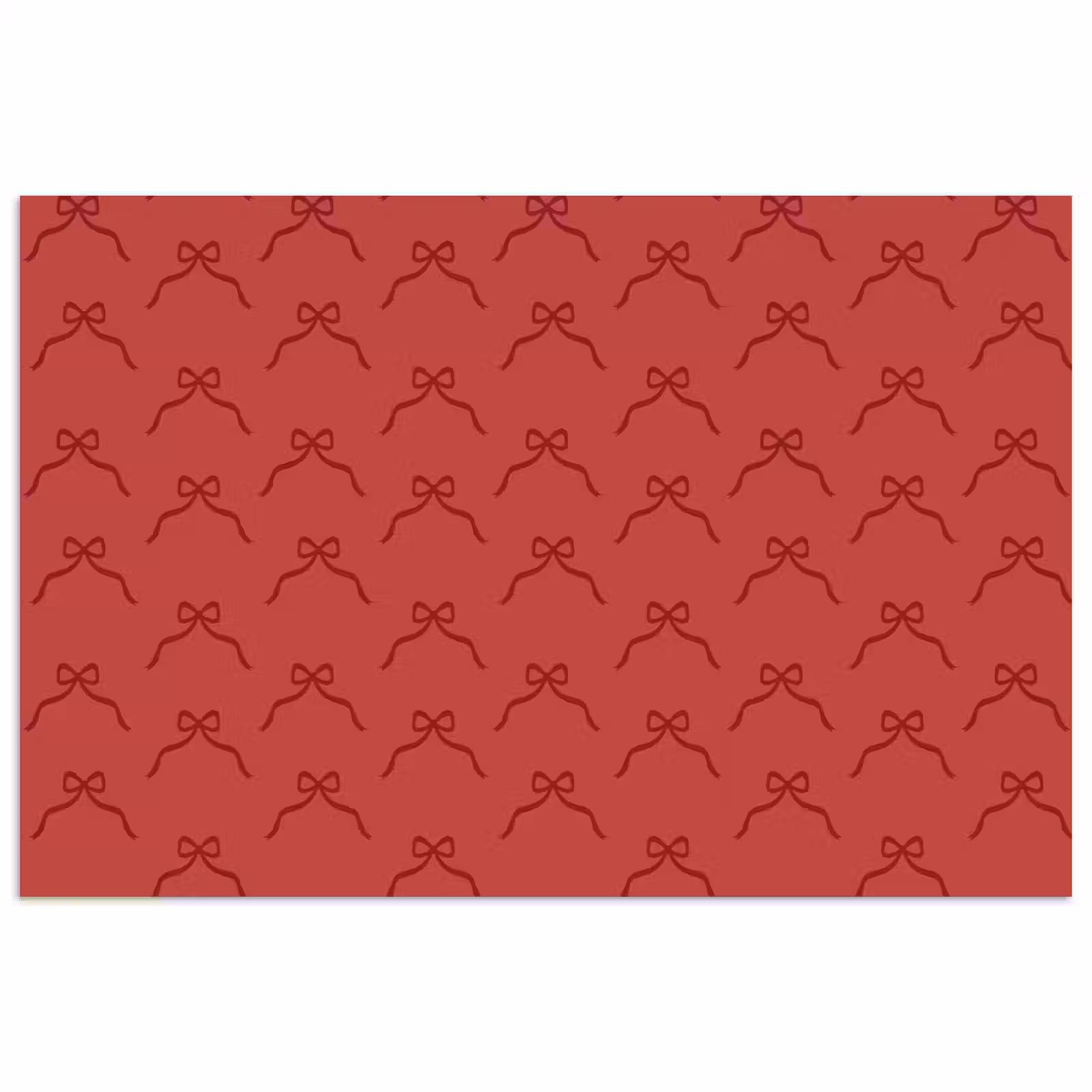 Poster - Strik - Rood - Kerst — 1