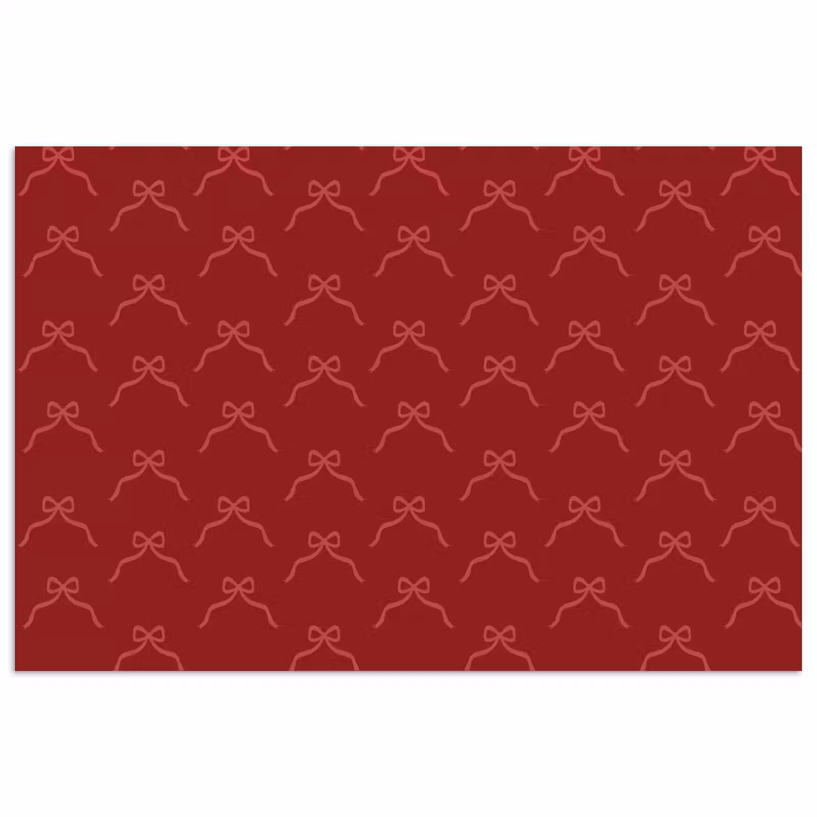 Poster - Strik - Roze - Rood - Kerst — 1