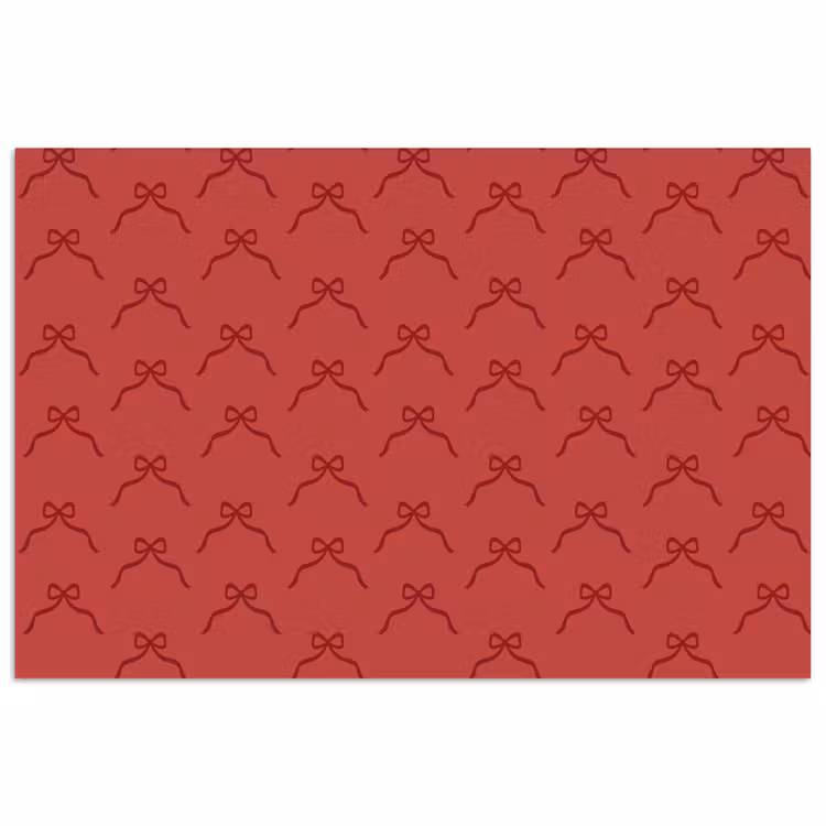 Poster - Strik - Rood - Kerst — 1