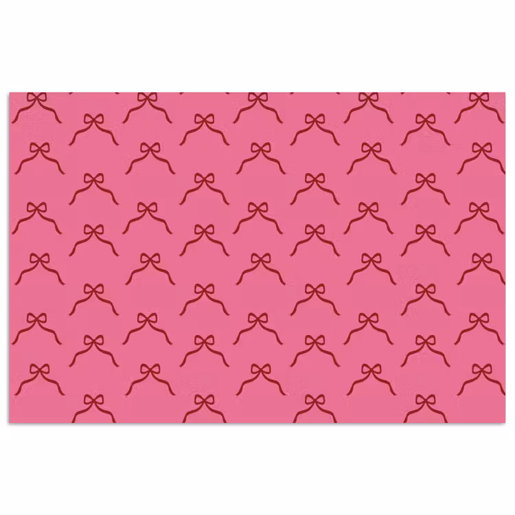 Poster - Strik - Rood - Roze - Kerst — 1