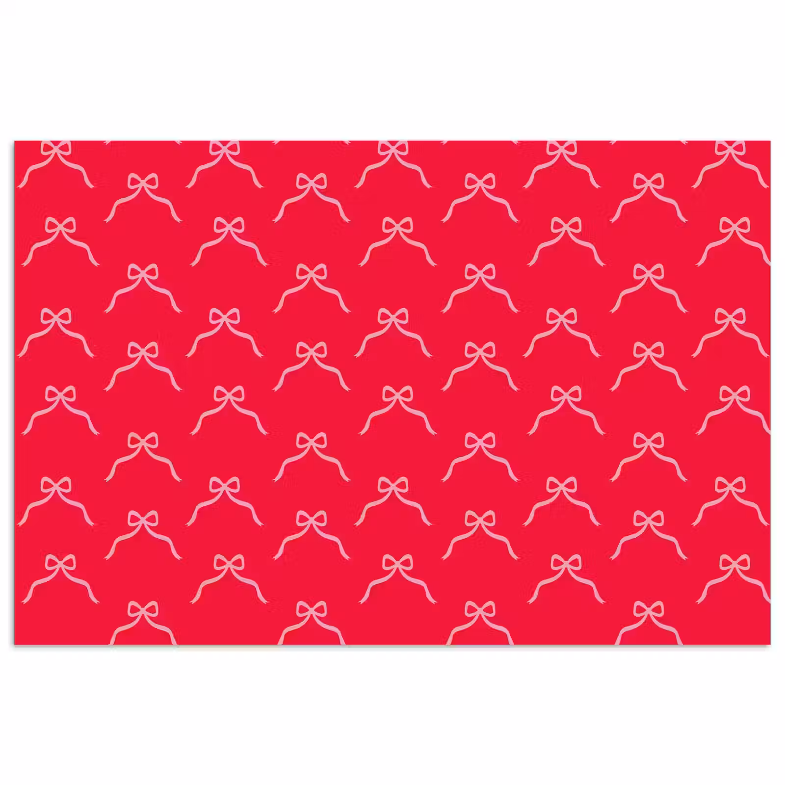 Poster - Strik - Rood - Kerst — 1