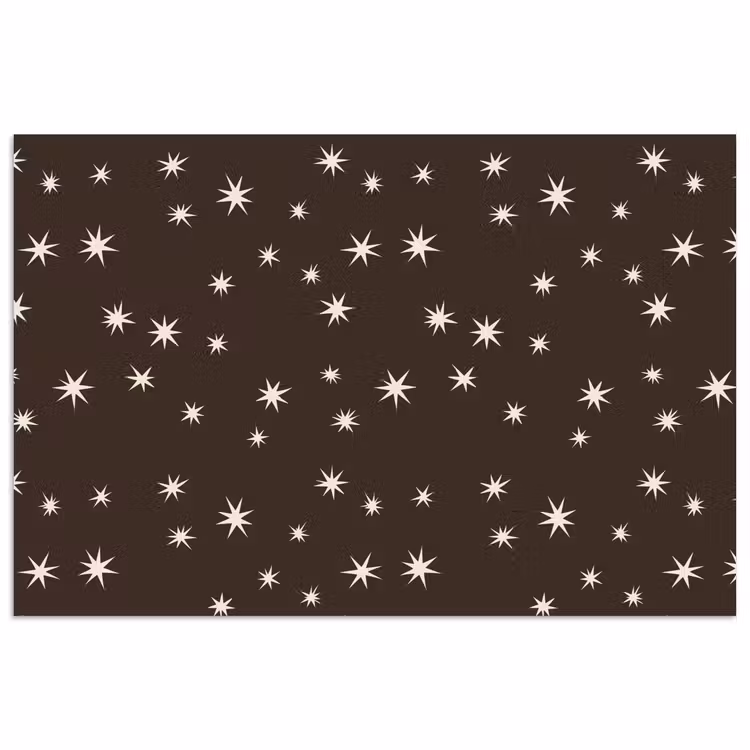 Poster - Bruin - Ster - Kerst — 1