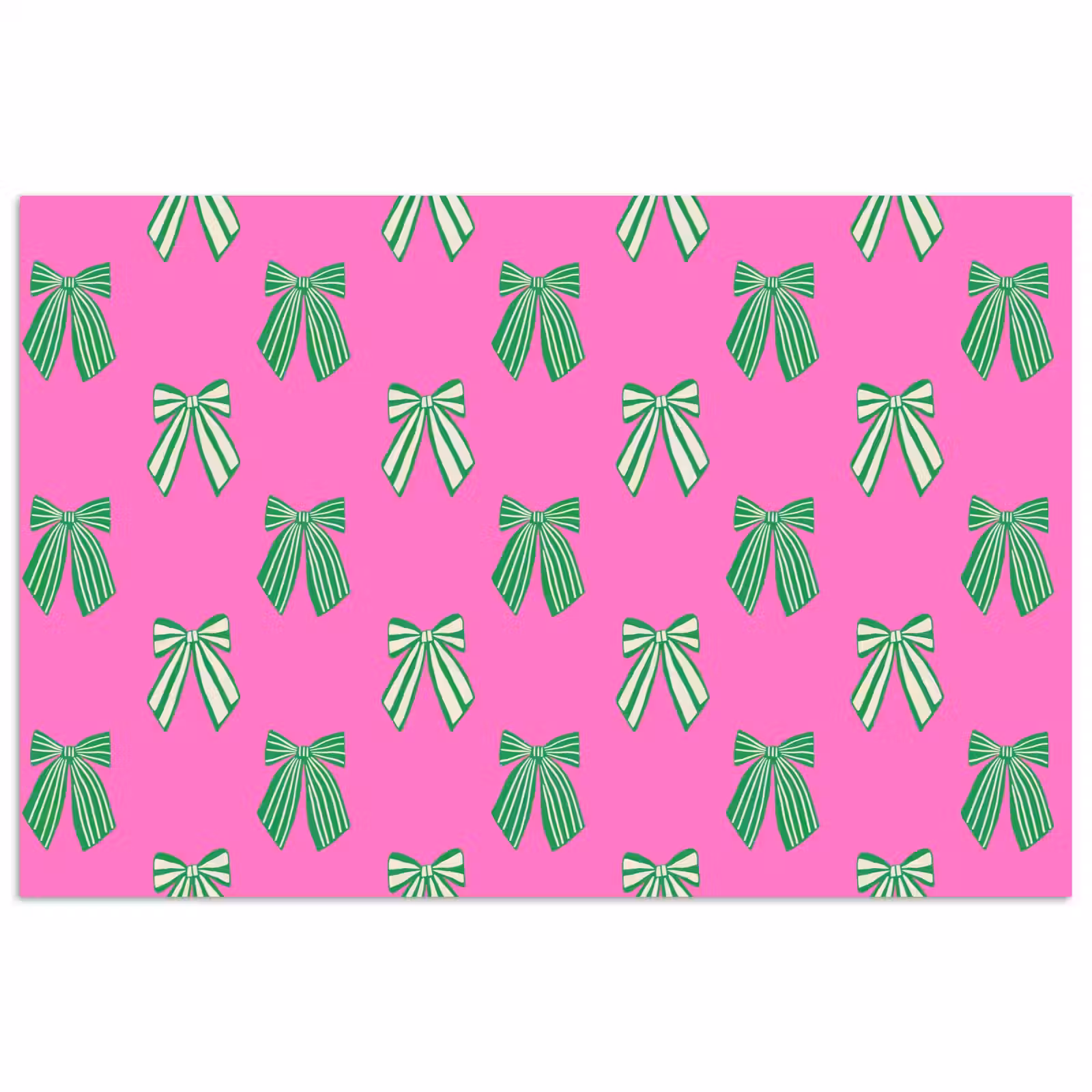 Poster - Strikken - Kerst - Neon - Roze - Groen — 1