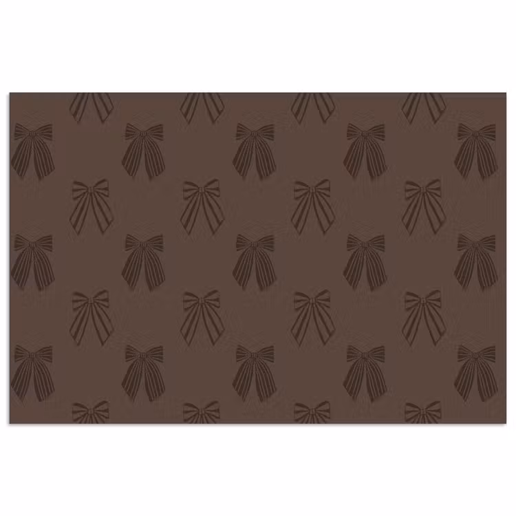 Poster - Strikken - Kerst - Bruin — 1