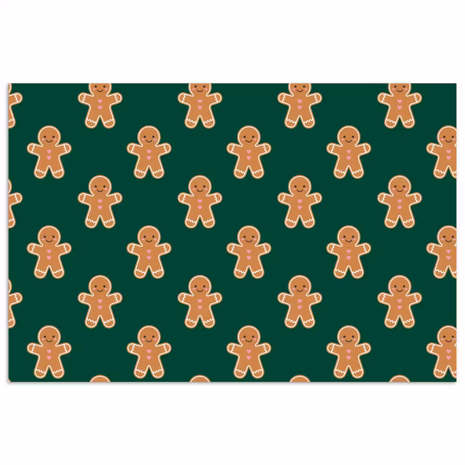 Poster - Peperkoek - Kerst - Groen — 1