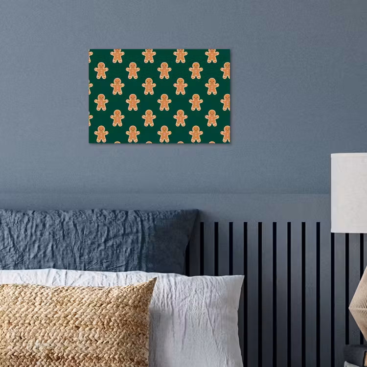 Poster - Peperkoek - Kerst - Groen — 3