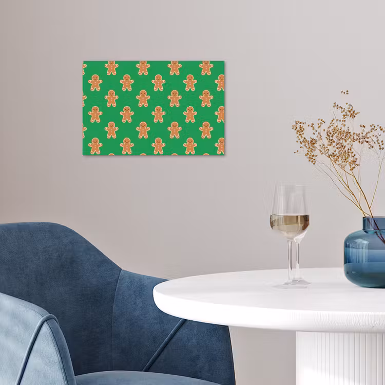 Poster - Peperkoek - Kerst - Neon - Groen — 4